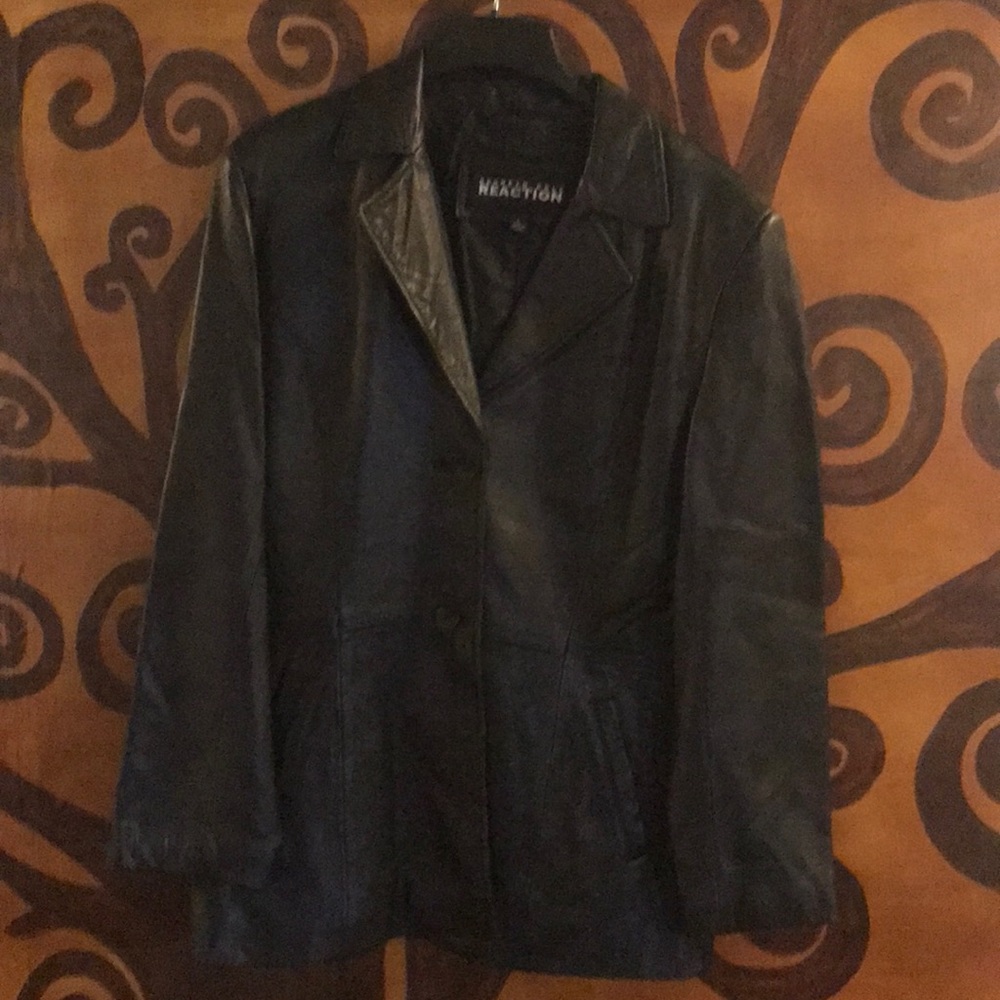 Kenneth Cole Reaction Leather Jacket